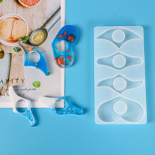 4 stk Boksideholder, Resin Boksideholder Tommelholder B