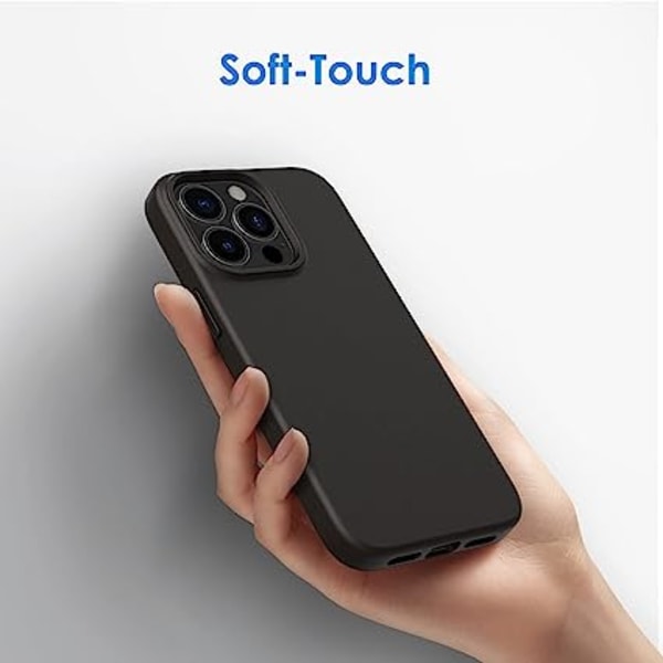 Til iPhone 13 Pro 6.1\" Etui, Blødt Fiberstof For