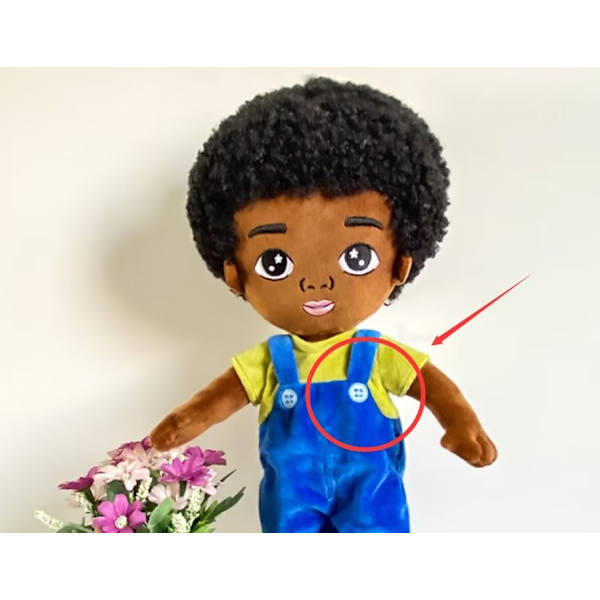 Baby Dolls Baby Boy Gaver Bløde Plysdyr David Hud i Blå