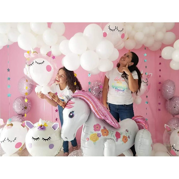 100 stk. Hvide Latex Balloner 10 Tommer Pastel Balloner Ballon Fest