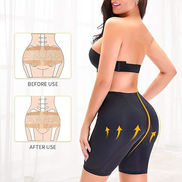 Dam Seamless Control Panties med avtagbar vaddering, höftlyft