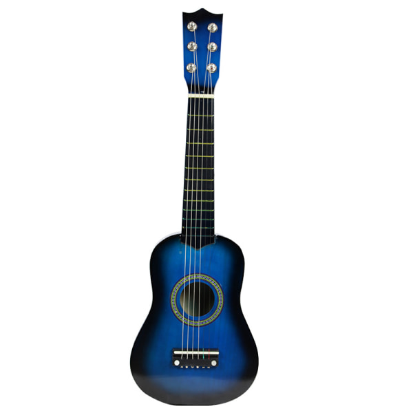 Barnens Akustiska Gitarr 21 Tum Gitarr Liten Akustisk Gitarr för Nybörjare 6-Strängad Trägitarr Ukulele för Nybörjare - Solorange