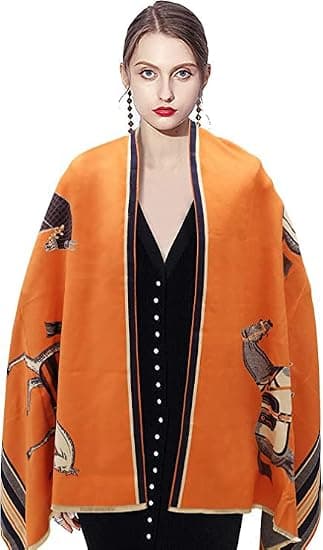 Dames Sjal Pashmina Silke Shawl Wrap til Aftenkjole B