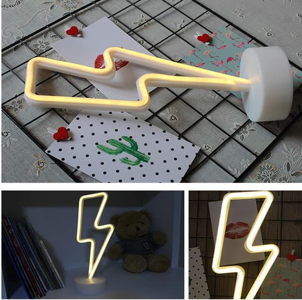 LED Neon Skylt Väggdekor Nattlampa col0r1