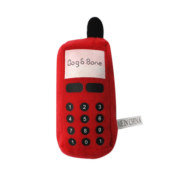 3 stk tricolor supermyk ringende mobiltelefonleke kjæledyrleke hund