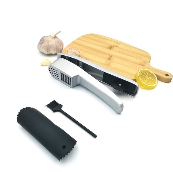 Hvidløgspresser Manuel Blender Knuser Rustfrit Stål Professionel