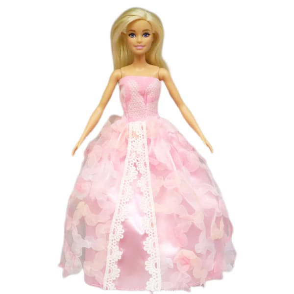 8 stk. 30cm Barbie mode brudekjoler kjole sæt
