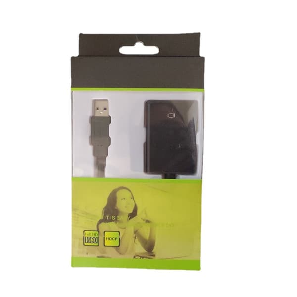 Gratis Drive USB 3.0 til HDMI Hun Adapter HD Overførselskabel La