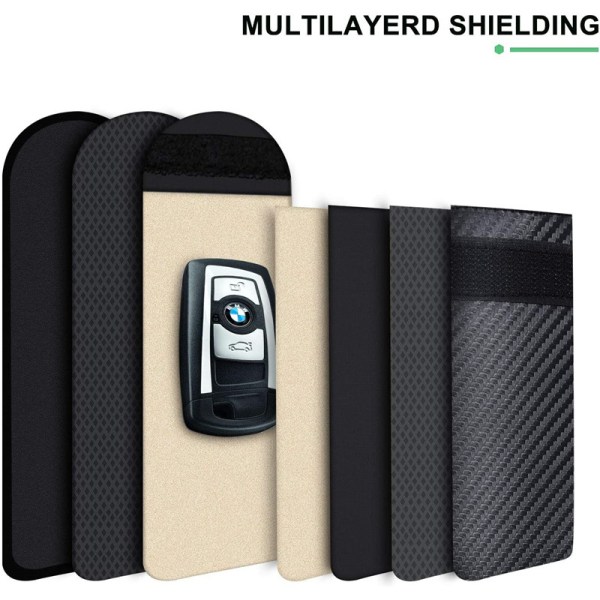 Skyddande bilnyckel, 2 st Mini bilnyckelskydd Keyless Go