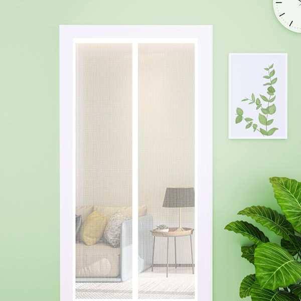 1 Magnetisk myggnät dörr 90 x 210 cm, Anti Mosquito Mesh Doo