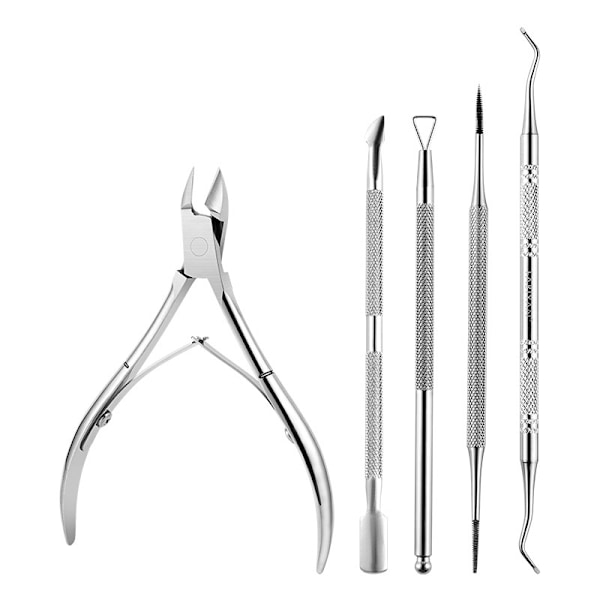 5 st Cuticle Grooming Kit - Cuticle Cutter