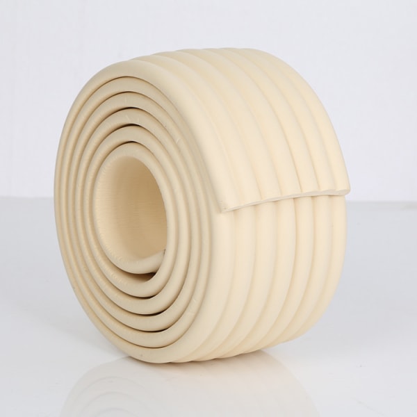 2M Beige Table Edge Protector Baby Safety Foam Rubber Corner Pro