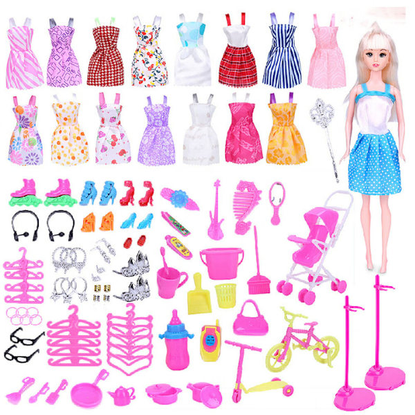 114 Barbie-nuken korvaavat asusteet 30 cm lasten lelut
