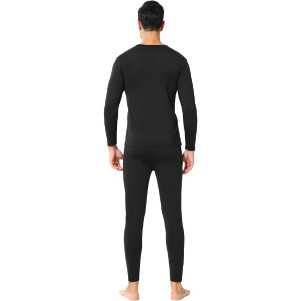 Thermal för män Long Johns för män med fleecefodrad