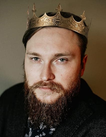 Kongekrone til mænd - Royal Crown Prince Tiara til mænd til bryllup