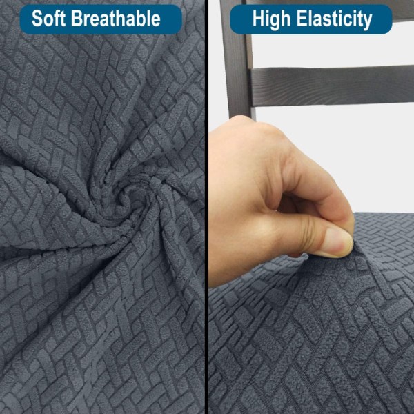 Stretch Twill Stolstol Trekk Avtagbar og Vaskbar Flekkbestandig
