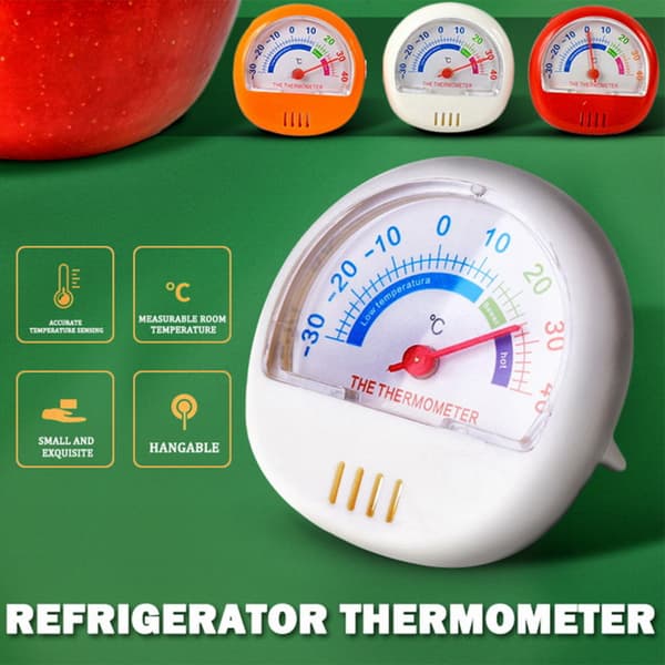 Kyltermometer, halva skärm frys termometer, Indoo