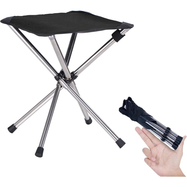 Campingpall, liten hopfällbar stol, lätt och kompakt Stai