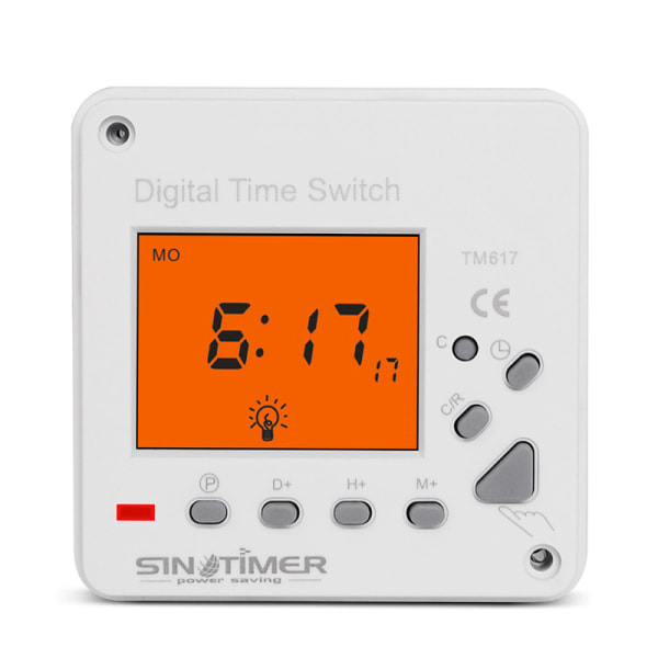 Elektronisk timer Digital timer Programmerbar smart kontrollbryter