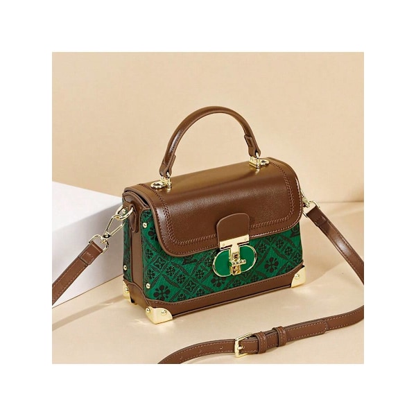Damhandväskor, axelväskor, PU-läderväskor, crossbody-väskor, axelväskor, vattentäta väskor - Grön Green
