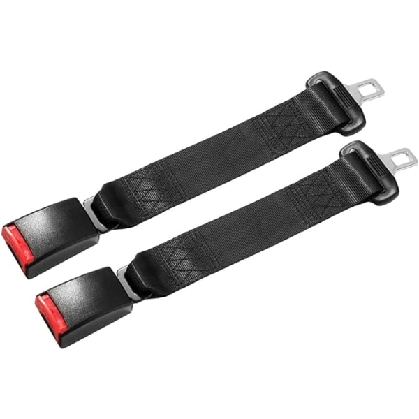 2pcs Simple Unisex Seat Belt Extender Buckle Quick Release Buckl