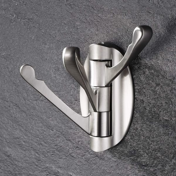 Punch Free Adhesive Hook Kitchen Hook Coat Hook Solid Metal Coat