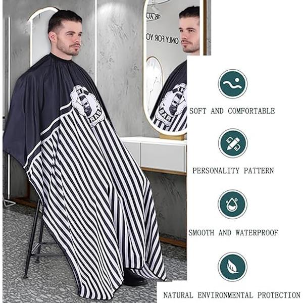 Frisörkappa, Silikonfrisörkappa, 100 % polyester, lätt a