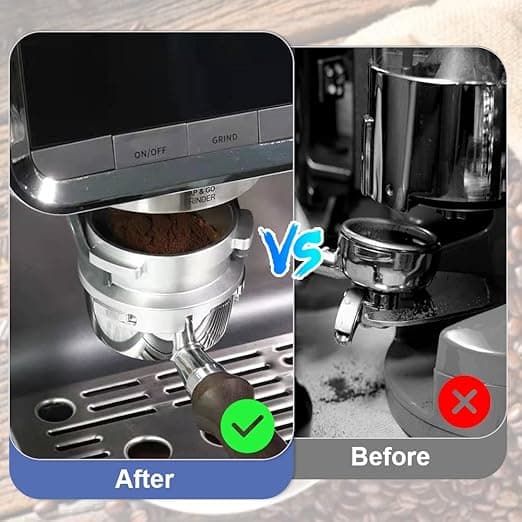 Aluminium doseringsring til espresso - 54 mm kaffedoseringsring