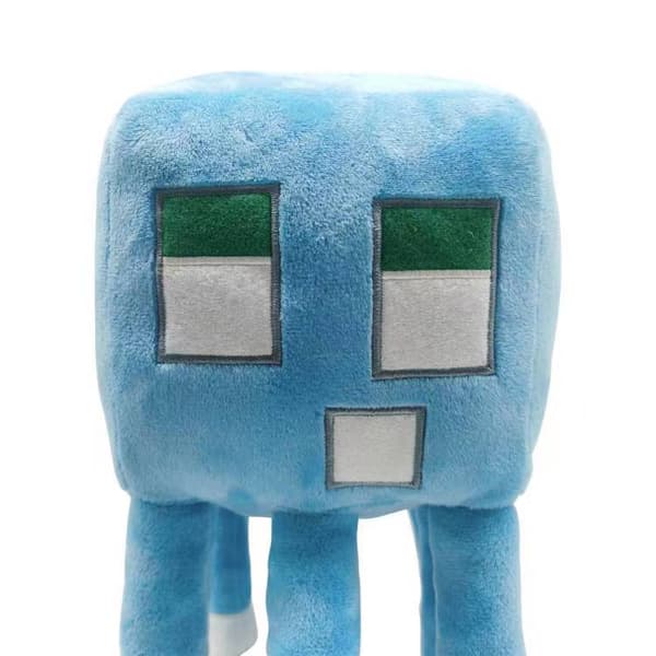 1-pakkaus minecraft pehmolelu valaiseva mustekalapeli samalla c