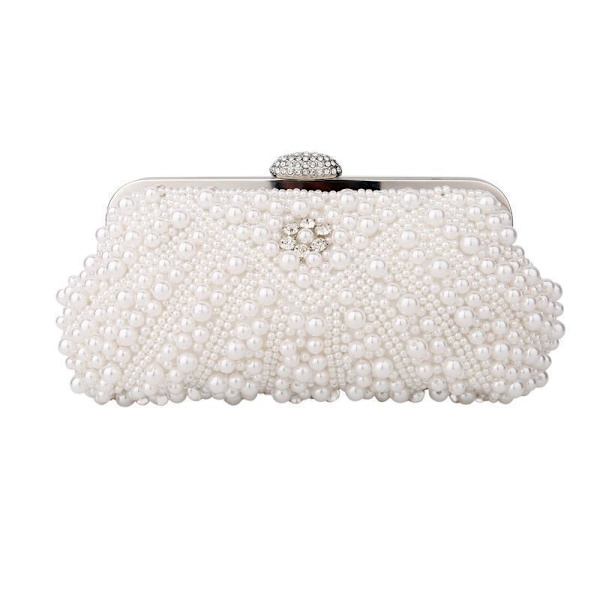 Aftenveske Clutch Dame Håndveske med Skulderstropp Clutch Re