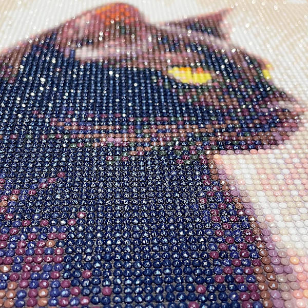 Svart katt diamantmålning set,D svart katt diamantmålning set,