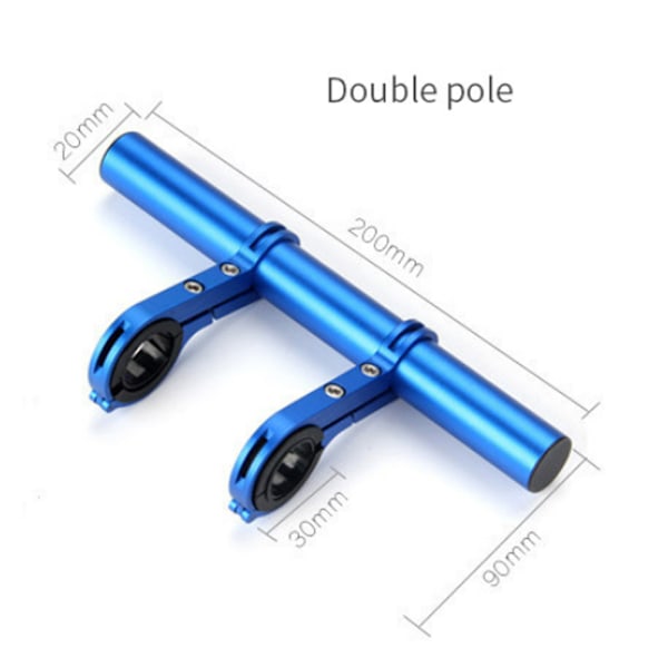 Cykelstyre Förlängare, Cykelstyre Lampa Telefonhållare Ext