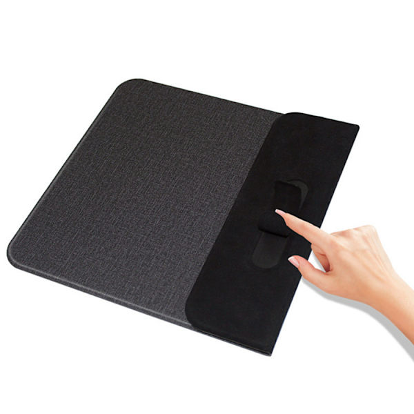 Trådløs lademusematte, ergonomisk musematte, Qi trådløs fa