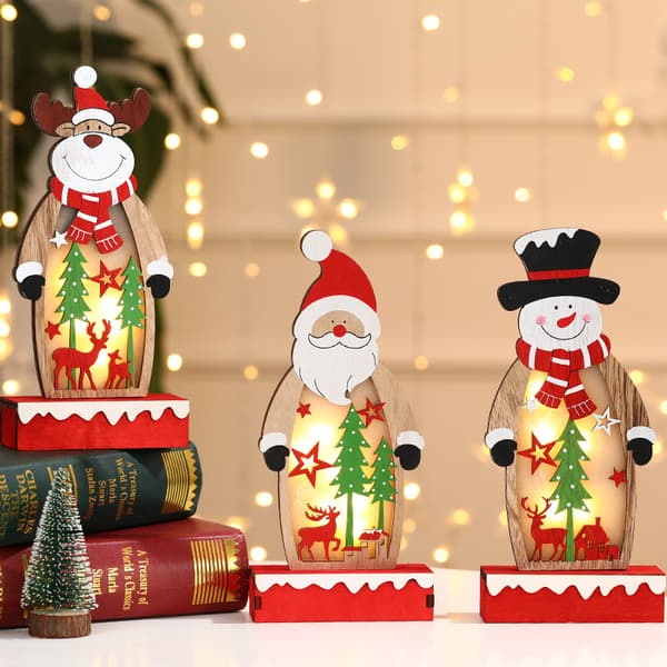 Julepynt i træ Julepynt i træ Juletræ