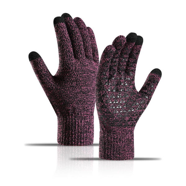 Winter 1 PCS Beanie Gloves Scarf for Men and Women, Knit Fleece