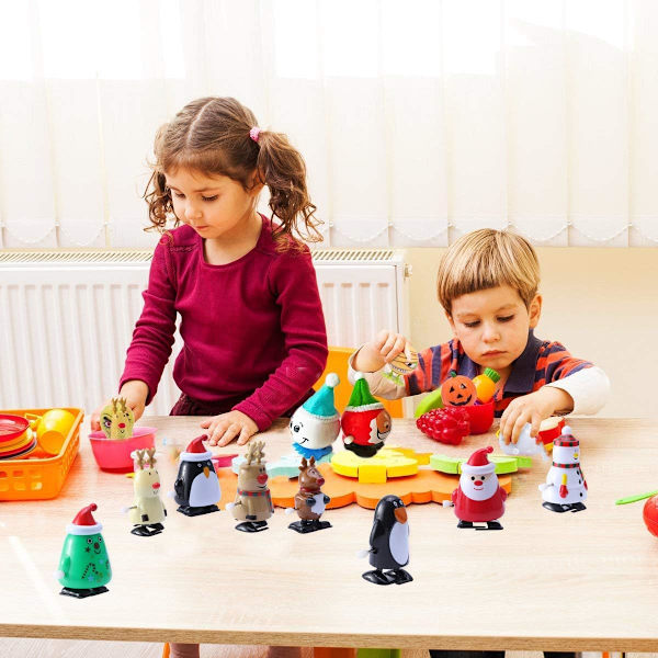 Mesa Juleklokverksleker, 8 stk. assorterte klokverksleker Min