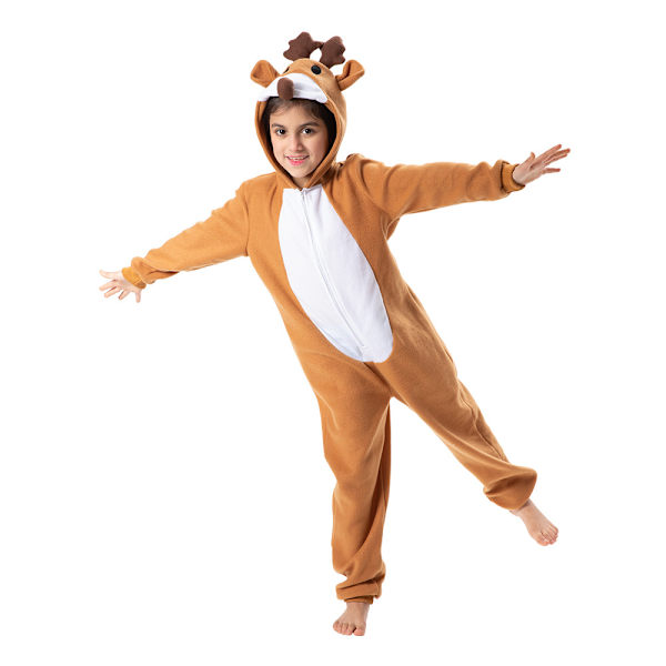 Julbarnens Älg Onesie Pyjamas Julshopping