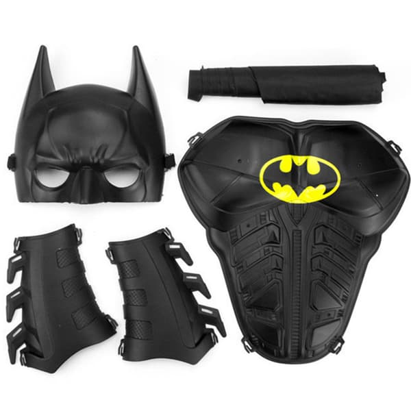 Barnens dag Batman rustning leksak rustning set COS kostym pojke mask c