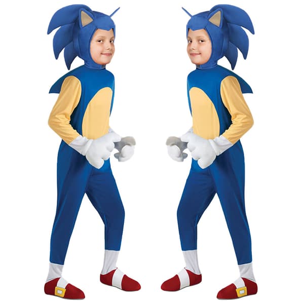 Sonic Kostumer til Børn Rollespil Cosplay Tøj Sonic Dreng Clot