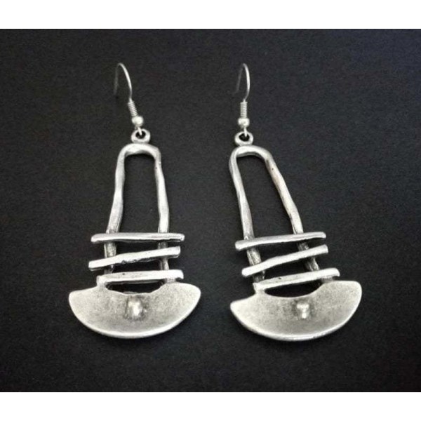 Unike Retro Alloy Ørekrok Øredobber Kvinner Bryllup Dråpe Dangle J