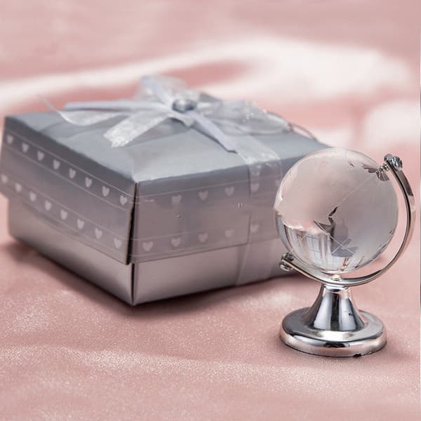 1 Pack Kristallglas Globe Kontorsbord Heminredning Present Semester G