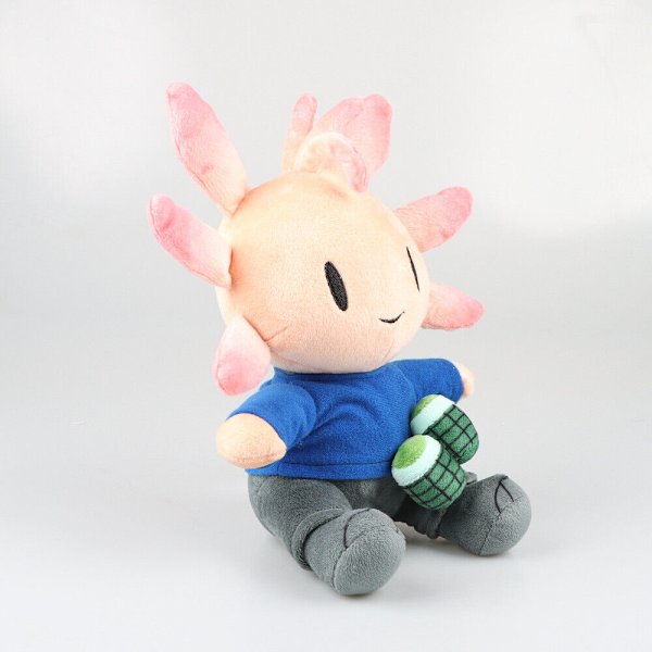 Kawaii SMG4 AXOL pehmolelu Axolotl pehmeä täytetty pehmolelu lapsille G