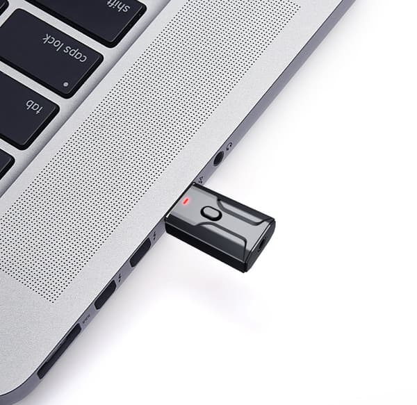Bluetooth 5.0 sender og mottaker, 1 stk USB trådløs lyd
