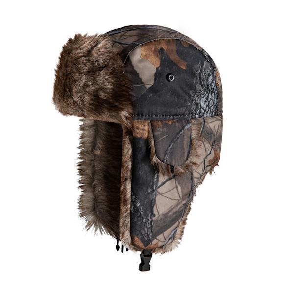 Ørevarm Trapper Bomber Aviator Russisk Trooper Pels Vinter Ski Ha