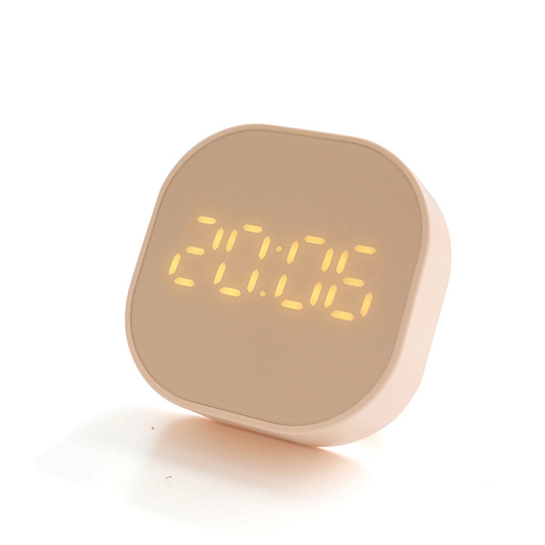 Magnetisk duschväggklocka temperaturdisplay med pekskärm