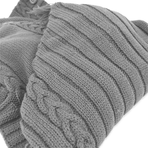Nyfödd Wrap Swaddle Filt Stickad Sovsäck Mottagning Filtar