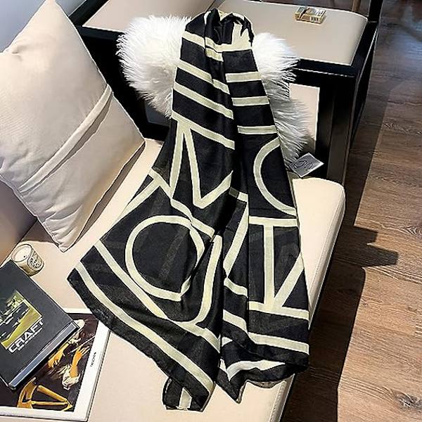 Dames Sjal Damer Letvægts Blød Fashion Ensfarvet Sjal
