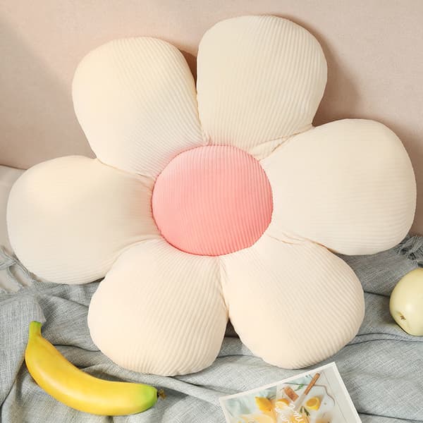 Golvmatta, plysch tatami blomform, bekväm sittdyna f