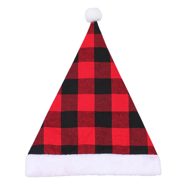2 stk Tartan Voksen Julehatter, Dekorative Voksen Julehatt