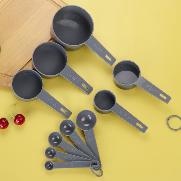 Plastmätkoppar Mätssked Set 10st Set Bakvikt